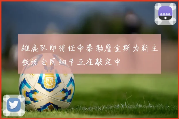 雄鹿队即将任命泰勒詹金斯为新主教练合同细节正在敲定中